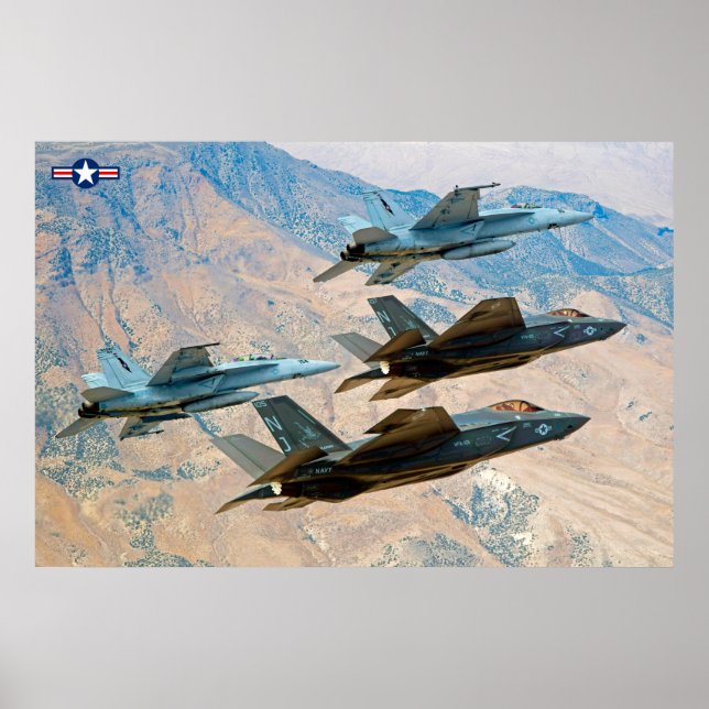 F-35C LIGHTNING II POSTER (Framsidan)
