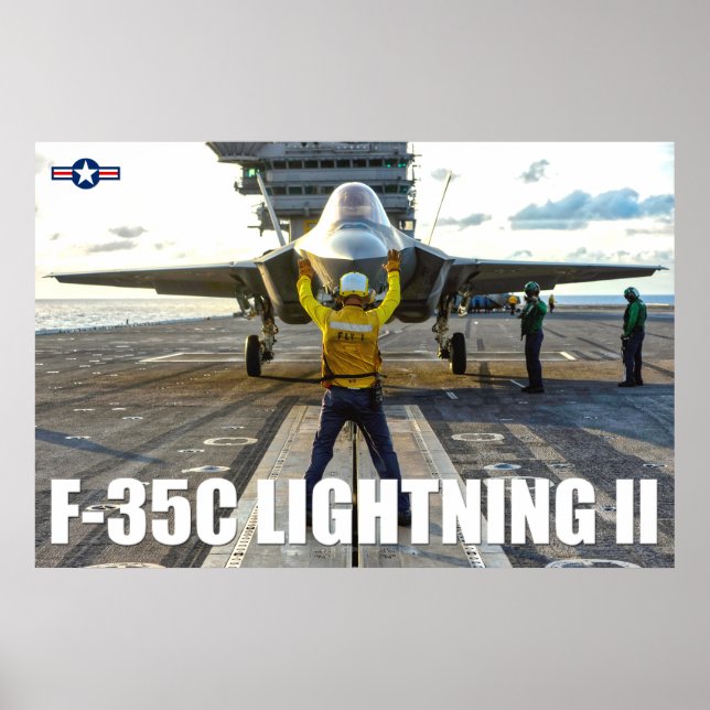 F-35C LIGHTNING II POSTER (Framsidan)