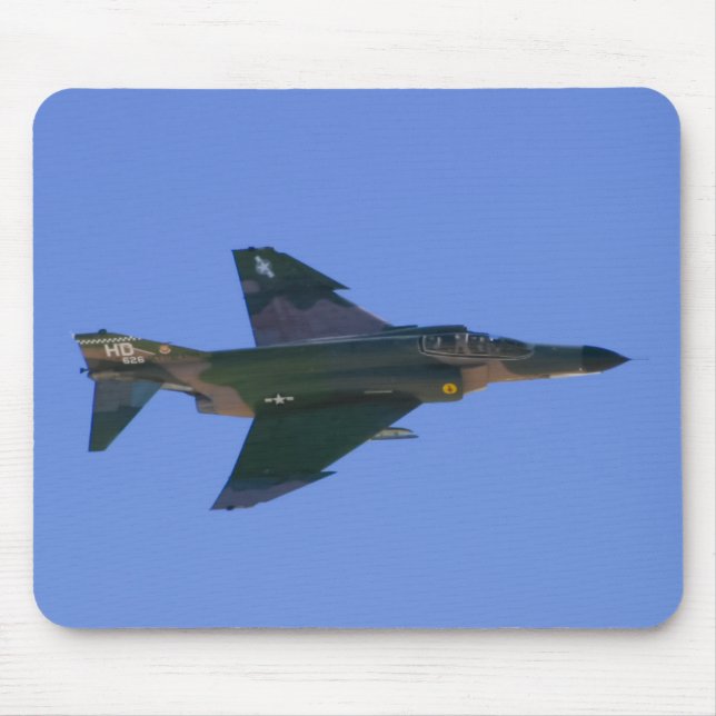 F-4 canopyen för fantomen II passerar mousepad Musmatta (Framsidan)