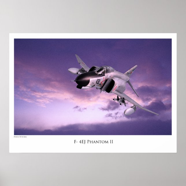 F-4 EJ Phantom II Poster (Framsidan)