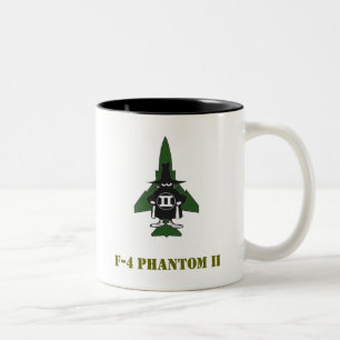 F-4 fantom II Två-Tonad Mugg