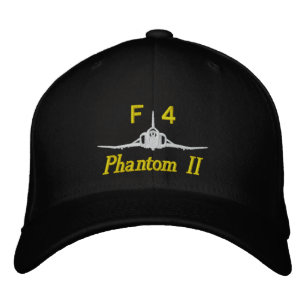 F-4 Golf Hat Broderad Keps