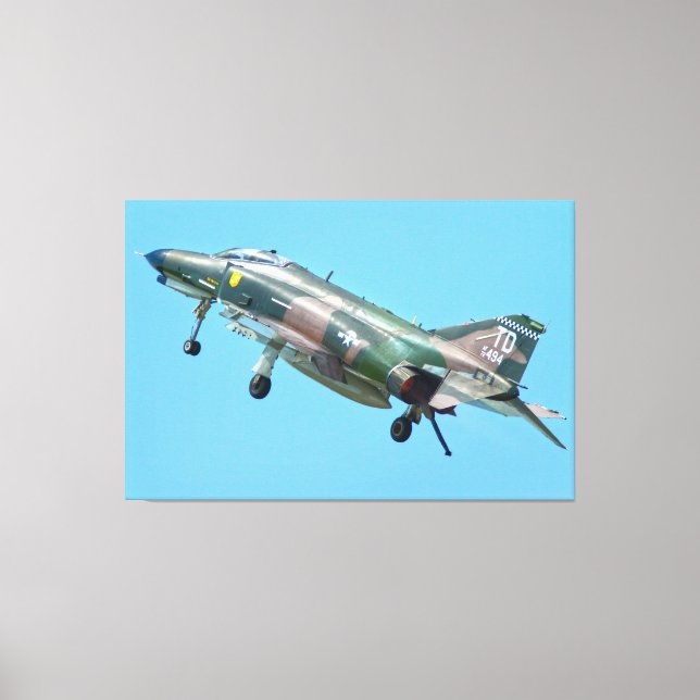 F-4 PHANTOM 40x60 Canvastryck (Framsida)