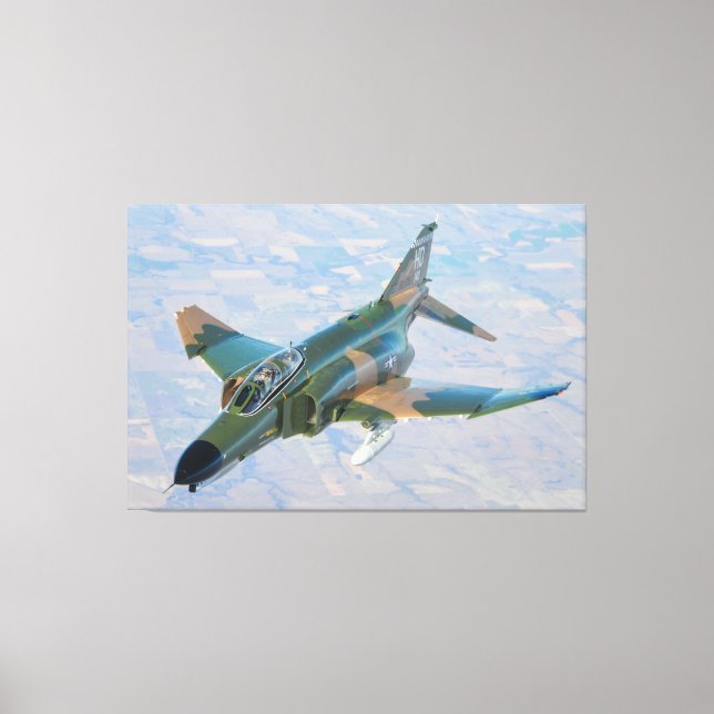F-4 PHANTOM 40x60 Canvastryck (Framsida)