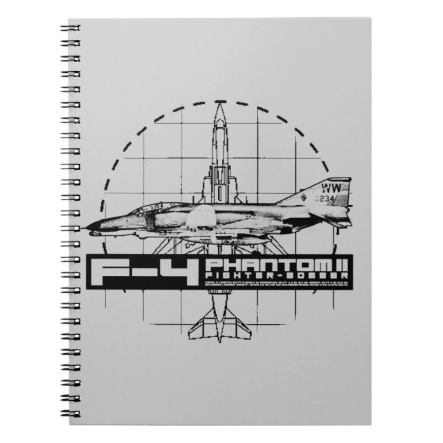 F-4 Phantom II Anteckningsbok (Framsidan)