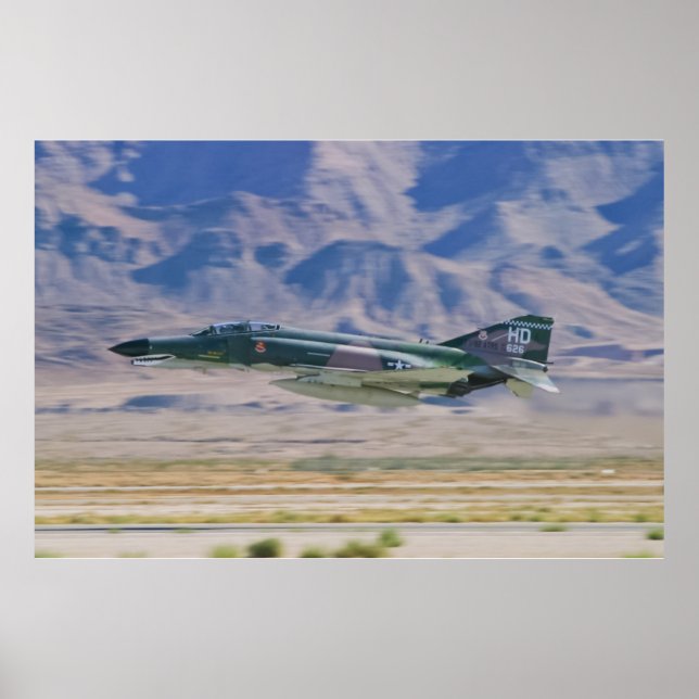 F-4 Phantom II Low Pass Poster (Framsidan)