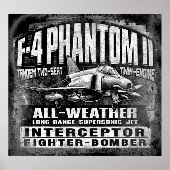 F-4 Phantom II Poster (Framsidan)