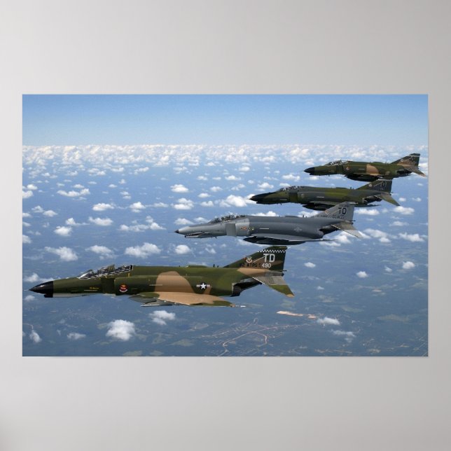 F-4 Phantom II Poster av kulturarv (Framsidan)