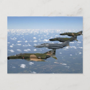 F-4 Phantom II Postkort för kulturarv Vykort