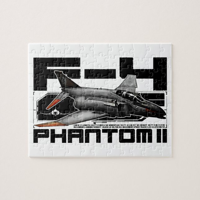 F-4 Phantom II Pussel (Horisontell)