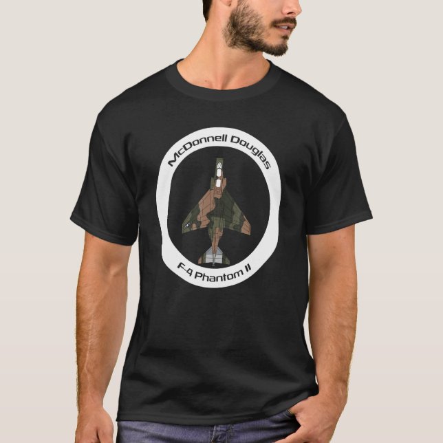F 4 Phantom II T Shirt (Framsida)