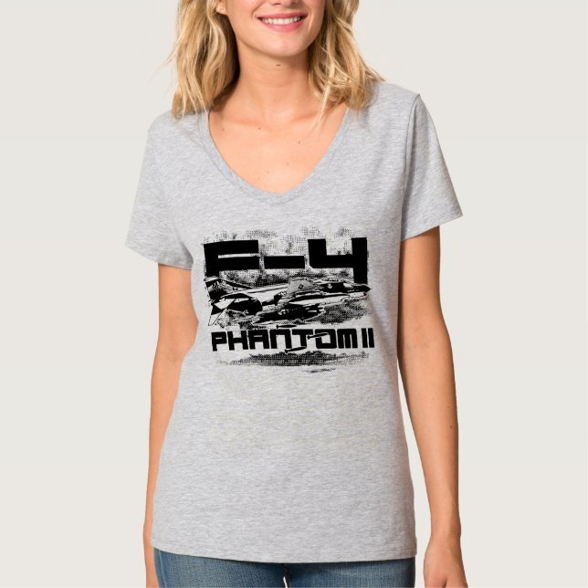 F-4 Phantom II T Shirt (Framsida)