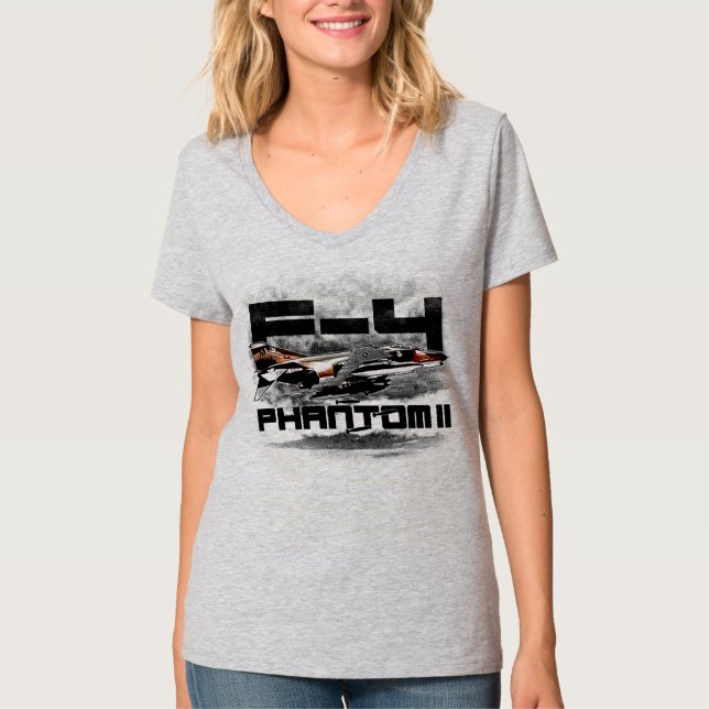 F-4 Phantom II T Shirt (Framsida)