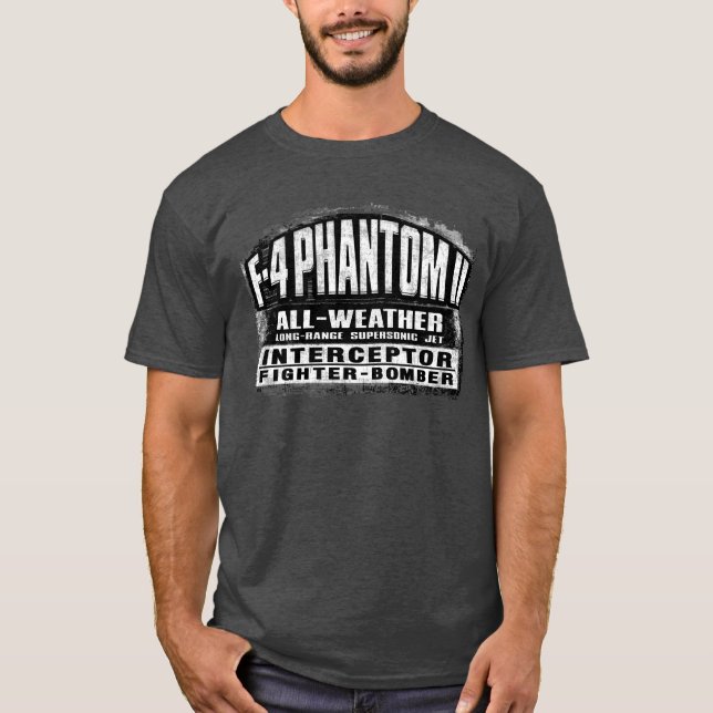 F-4 Phantom II T Shirt (Framsida)