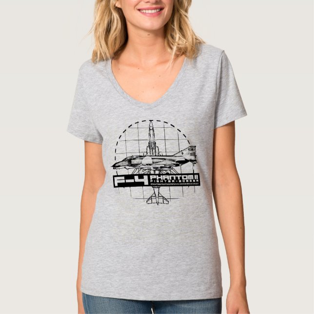 F-4 Phantom II T Shirt (Framsida)
