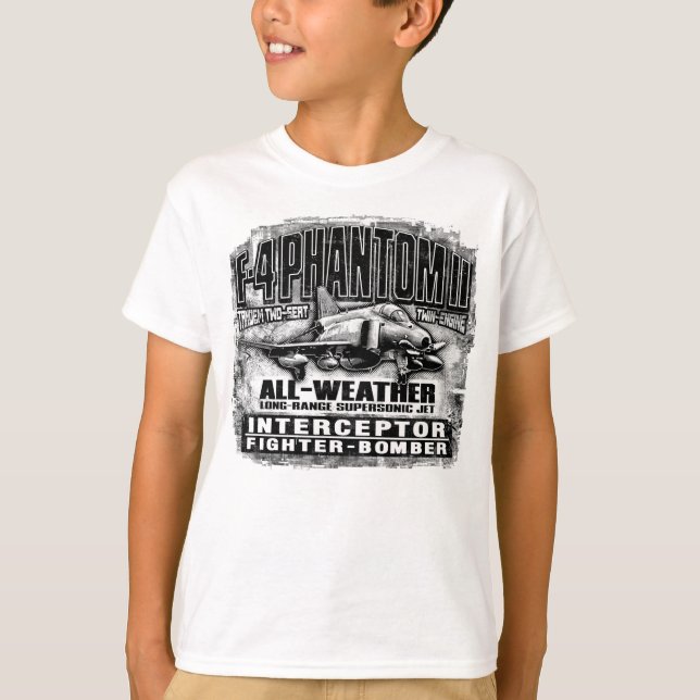 F-4 Phantom II T Shirt (Framsida)