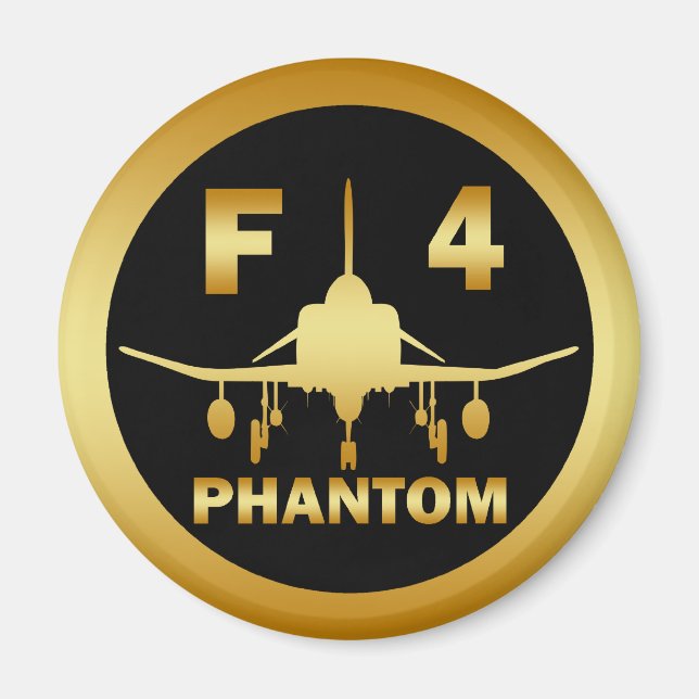 F-4 PHANTOM JET MAGNET (Framsidan)