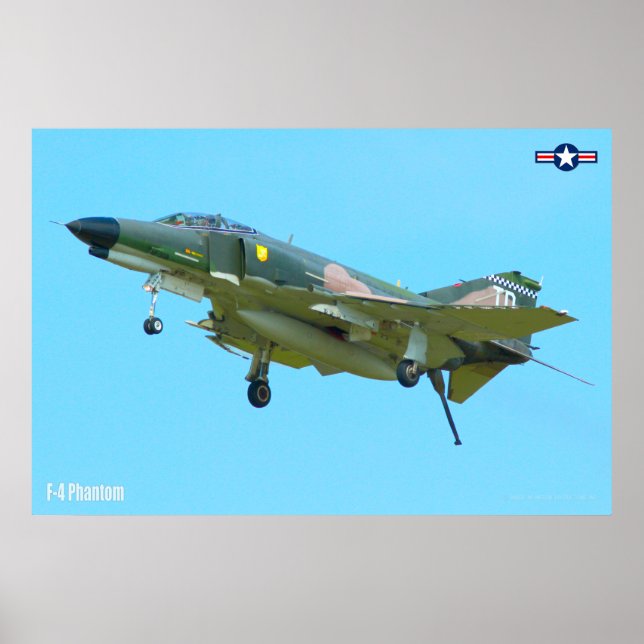 F-4 PHANTOM POSTER (Framsidan)