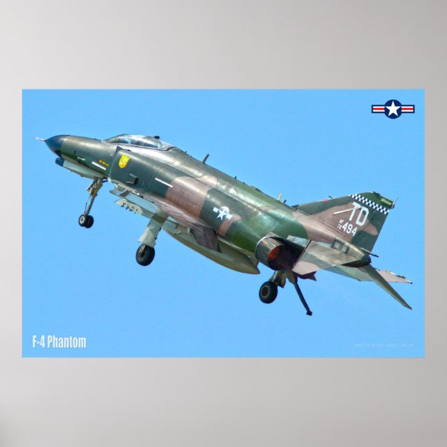 F-4 PHANTOM POSTER (Framsidan)