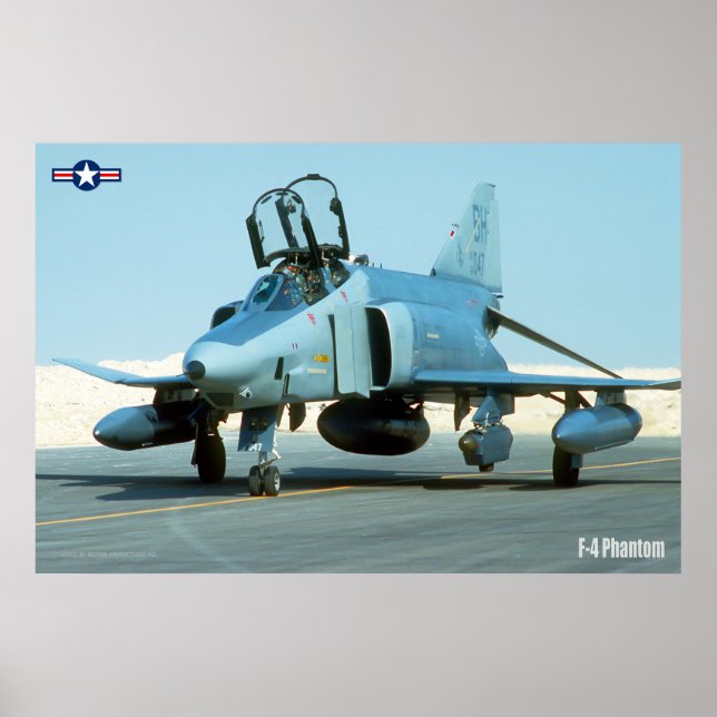 F-4 PHANTOM POSTER (Framsidan)