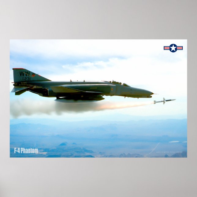 F-4 PHANTOM POSTER (Framsidan)