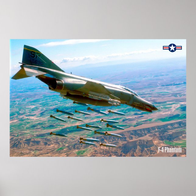 F-4 PHANTOM POSTER (Framsidan)