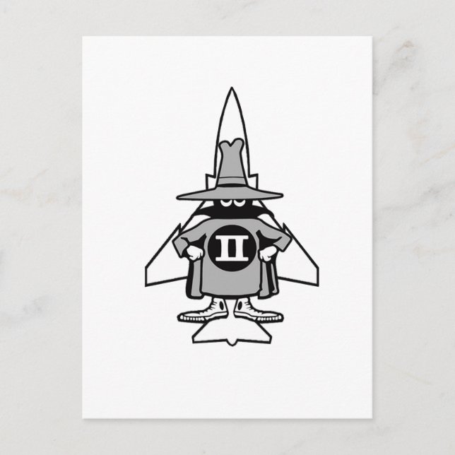 F-4 Phantom Spook Vykort (Framsida)