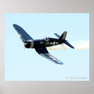 F-4U Corsair poster