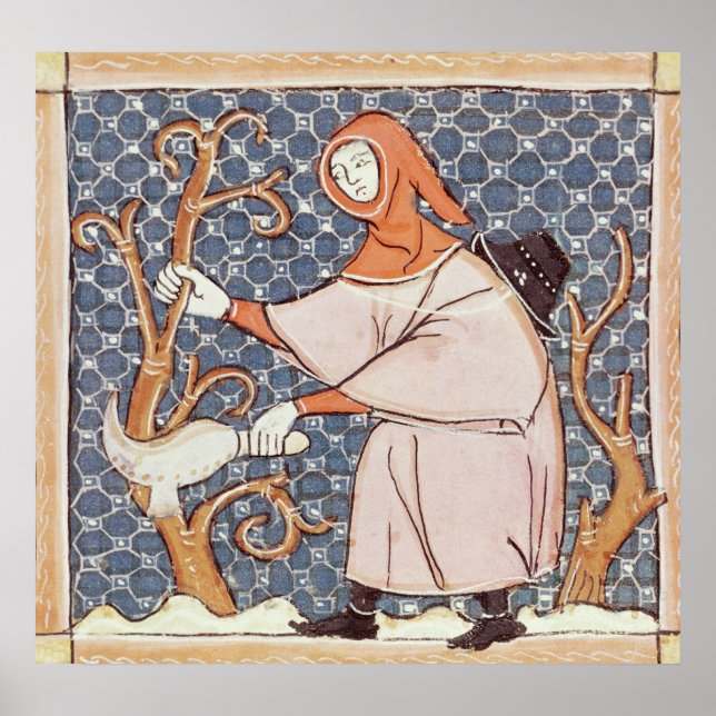 F.58v mars: Rensning av träd Poster (Framsidan)