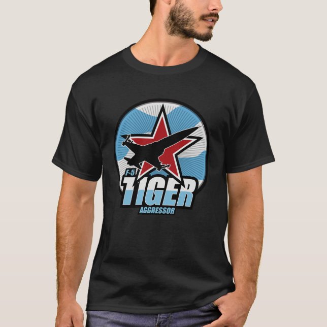 F 5 Aggressor 1 T Shirt (Framsida)