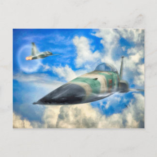 F-5N Tiger II FIGHTER JET ’GOING TOPPEN SONIC’ Vykort