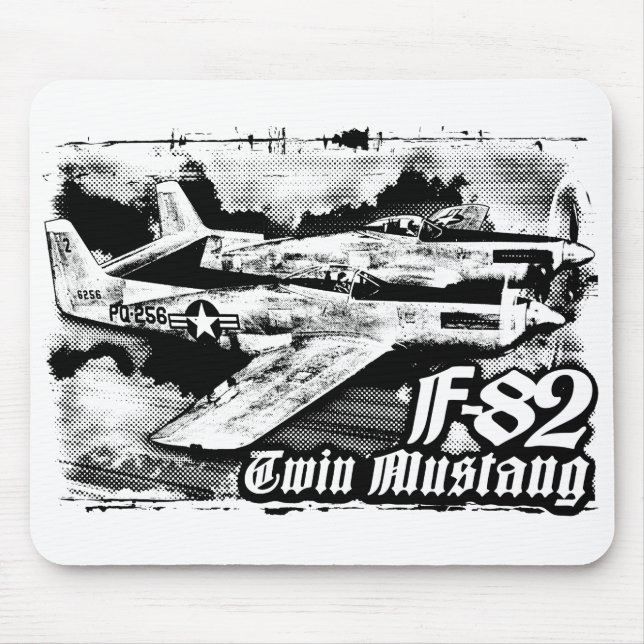 F-82 Twin Mustang Musmatta (Framsidan)