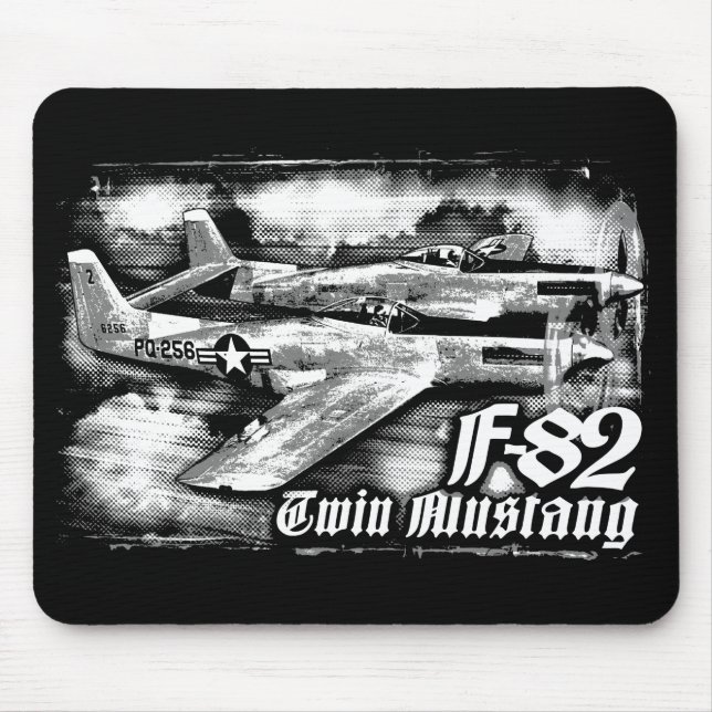 F-82 Twin Mustang Musmatta (Framsidan)