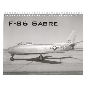 F-86 Saber Calendar Kalender