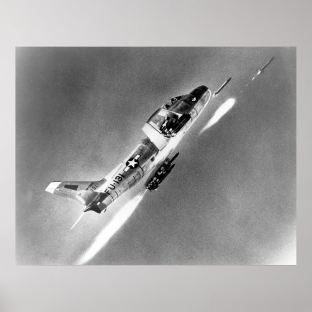 F-86 Saber Jet Poster (Framsidan)