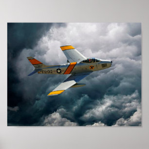 F-86 Saber Poster