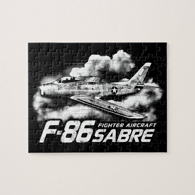 F-86 Saber Pussel (Horisontell)