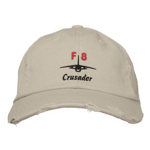 F-8 Golf Hat Broderad Keps