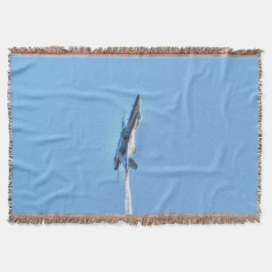 F/A-18 Fighter Jet Flygplan Luft Show Stunt Flies Mysfilt