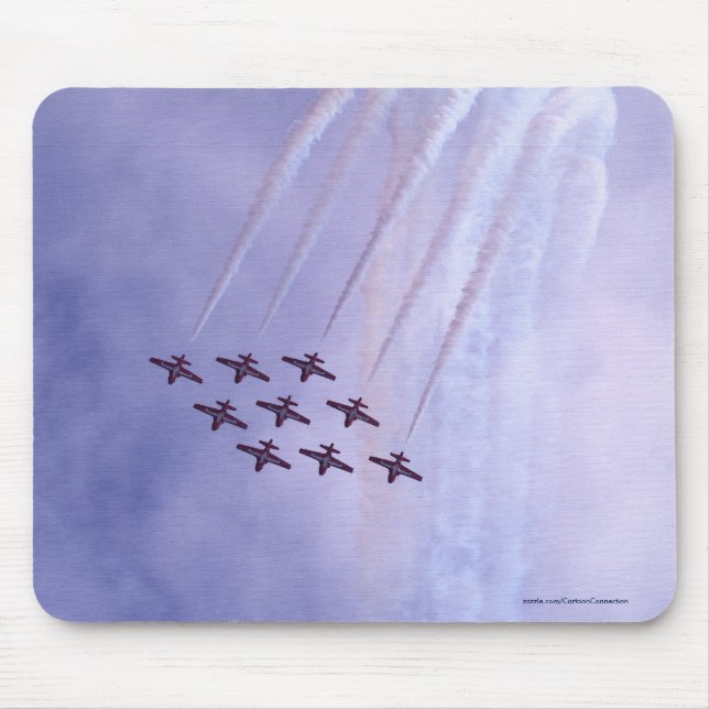 F/A-18 Fighter Jet Flygplan Luft Show Stunt Musmatta (Framsidan)