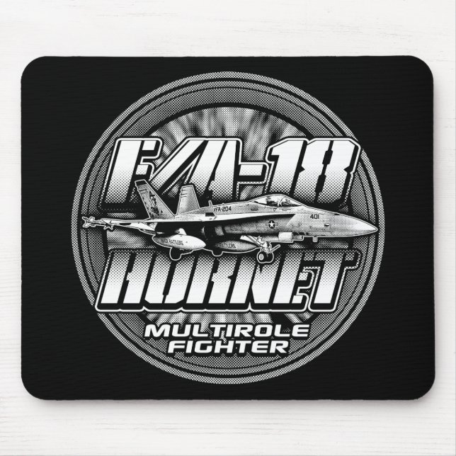 F/A-18 Hornet Mouse Pad Mousepad Musmatta (Framsidan)