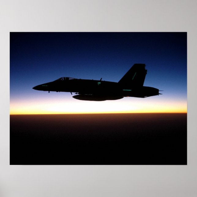 F/A-18 Hornet Poster (Framsidan)