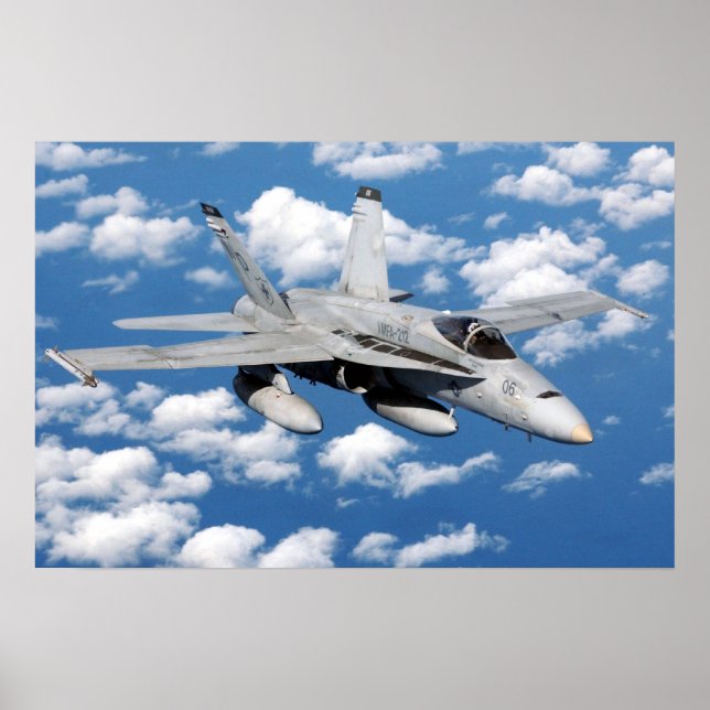 F/A-18 Hornet Poster (Framsidan)