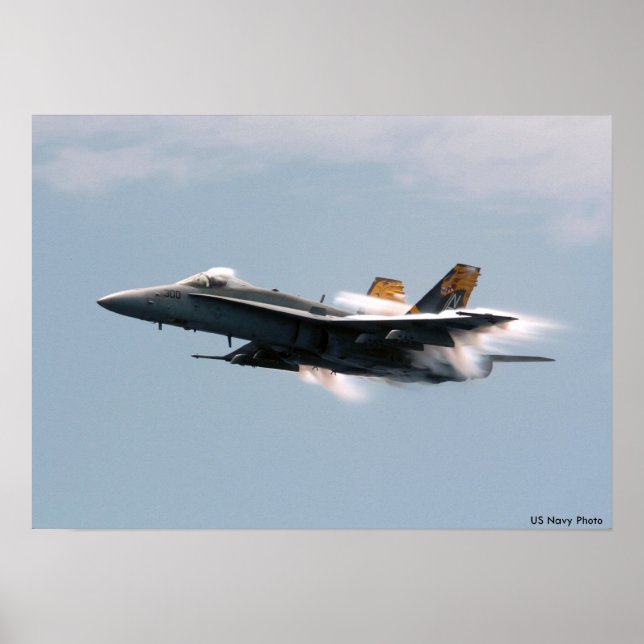 F/A-18 Hornet Poster (Framsidan)