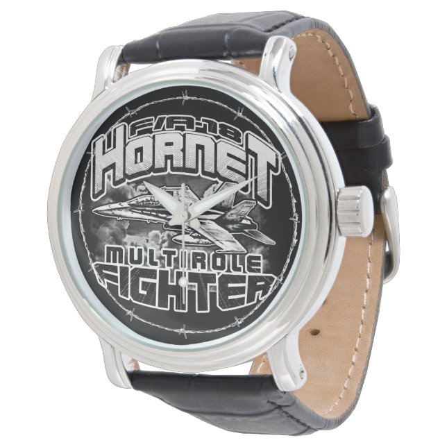 F/A-18 Hornet Watch Watch Watch Armbandsur (Vinklad)