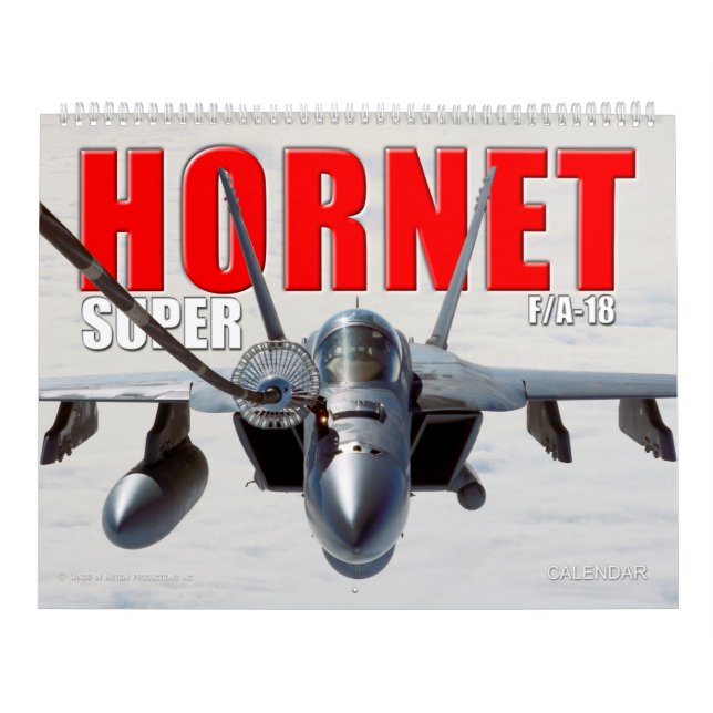 F/A-18 TOPPEN HORNET CALENDAR KALENDER (Omslag)
