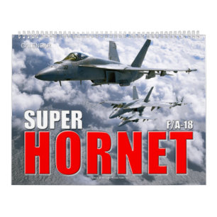 F/A-18 TOPPEN HORNET-kalender Kalender