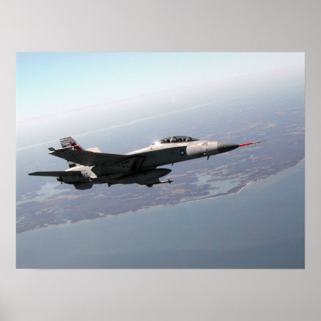 F/A-18 Toppen Hornet Poster (Framsidan)