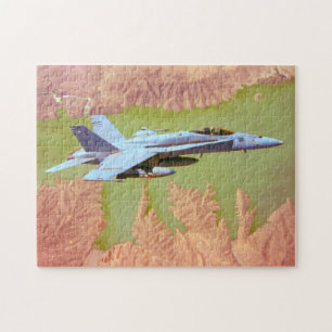 F/A-18C HORNET (11 x 14 tum) Pussel