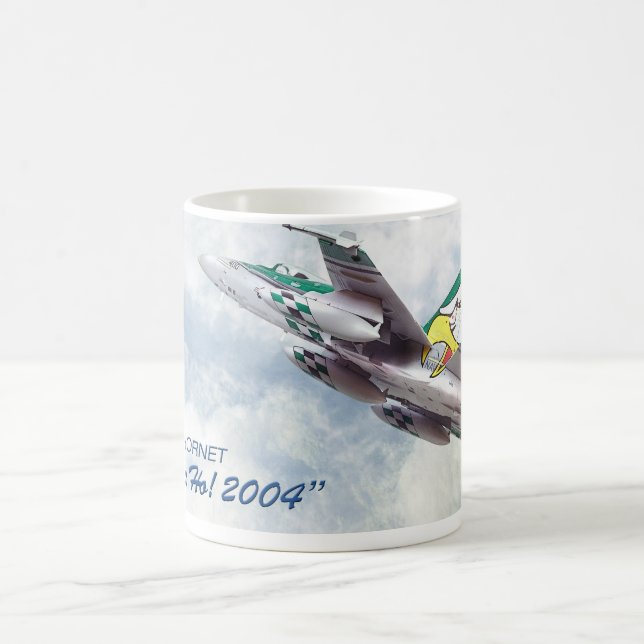 F/A-18C HORNET "Chippy Ho! 2004" Kaffemugg (Center)